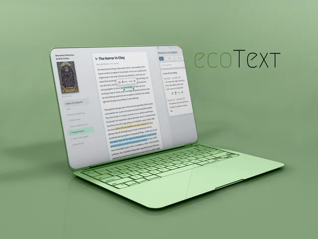 ecoText project cover